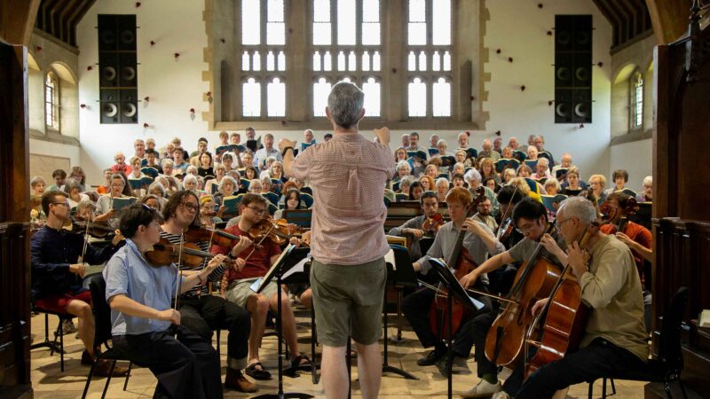 St John Passion Rehearsal