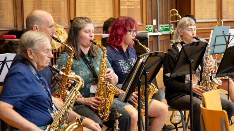 Saxophones In Windband