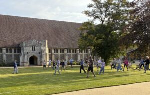 Tai Chi on The Chapel Lawn