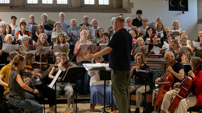 Mozart Requiem Rehearsal