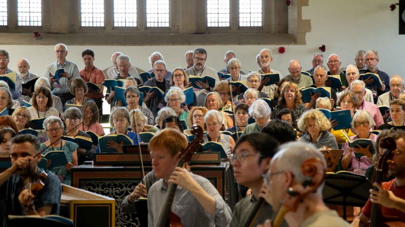 Choir Rehearsal St John Passion