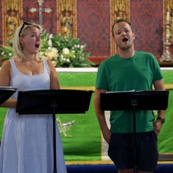 I Fagiolini Rehearsal
