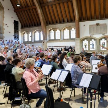 Morning Choir Rehearsal